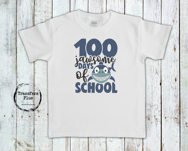 100 Jawsome days of School (ULTRA SOFT DTF)