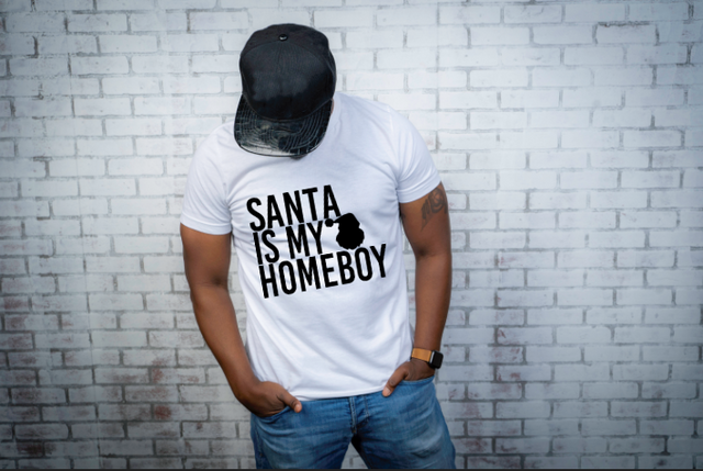 Santa Is My Homeboy (ULTRA SOFT DTF)