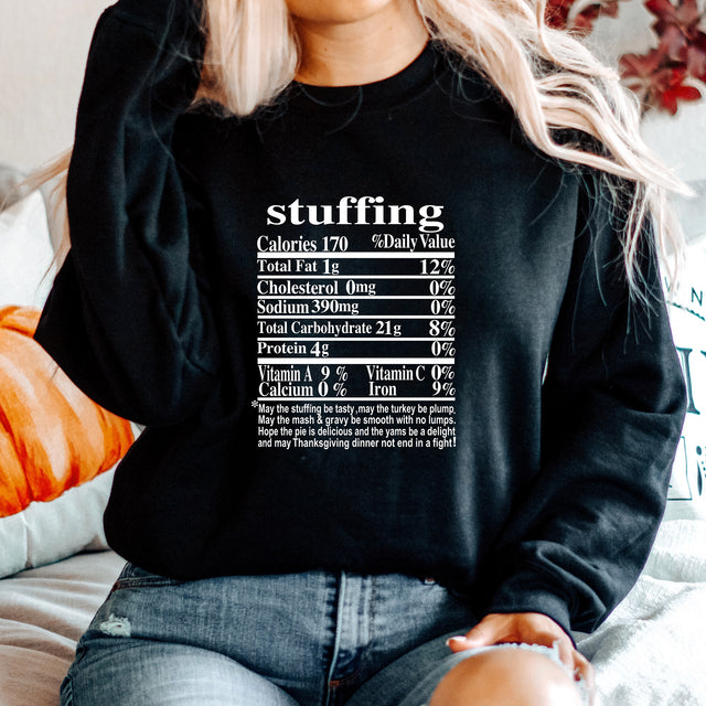 Nutrition Label Stuffing White(ULTRA SOFT DTF)