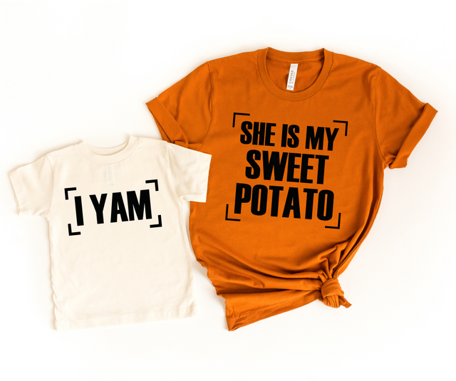 She's My Sweet Potato I Yam Black(ULTRA SOFT DTF)