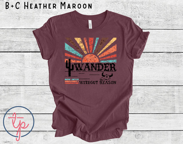 Wander without Reason (ULTRA SOFT DTF)